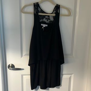 BCBG black romper